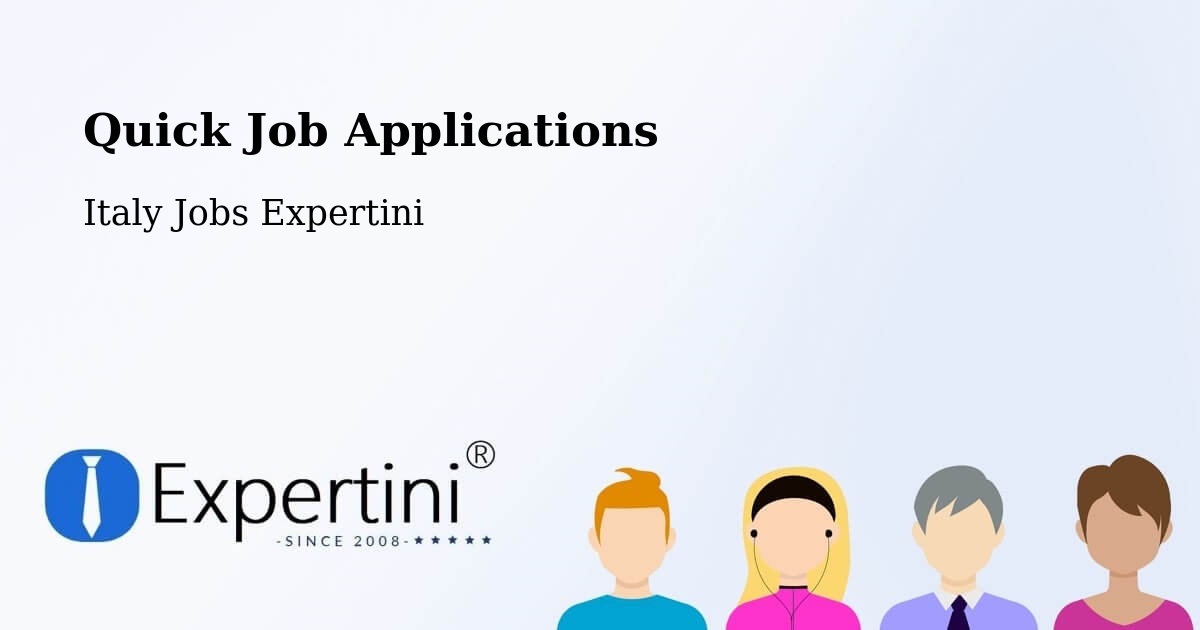 Quick Apply Feature – Pianiga - Italy Jobs Expertini