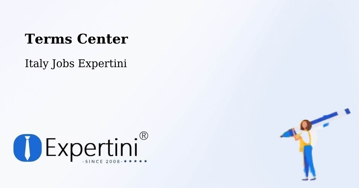 Terms of Service – Pianiga - Italy Jobs Expertini